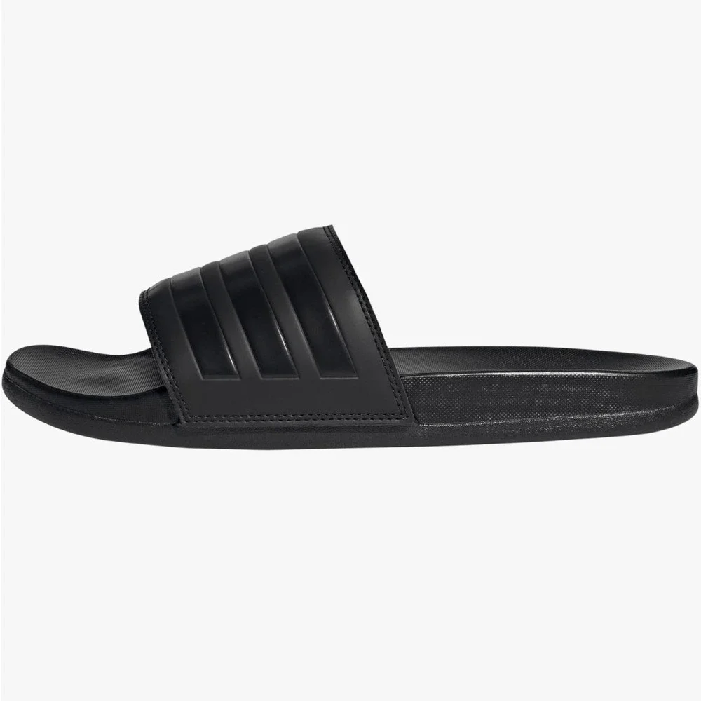 Adidas Adilette Comfort Slides Black Black Black Unisex Adult Sandals 2022